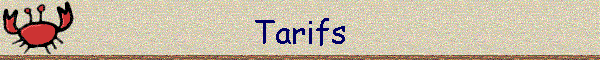 Tarifs